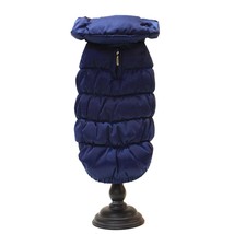 Alpha Dog Series Puffy Parka Vest (Small/Medium, Navy Blue) - $29.99