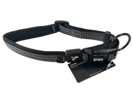 Kruz KZV006-05M Nylon O-Ring Adjustable Dog Collar, Gray - £14.07 GBP