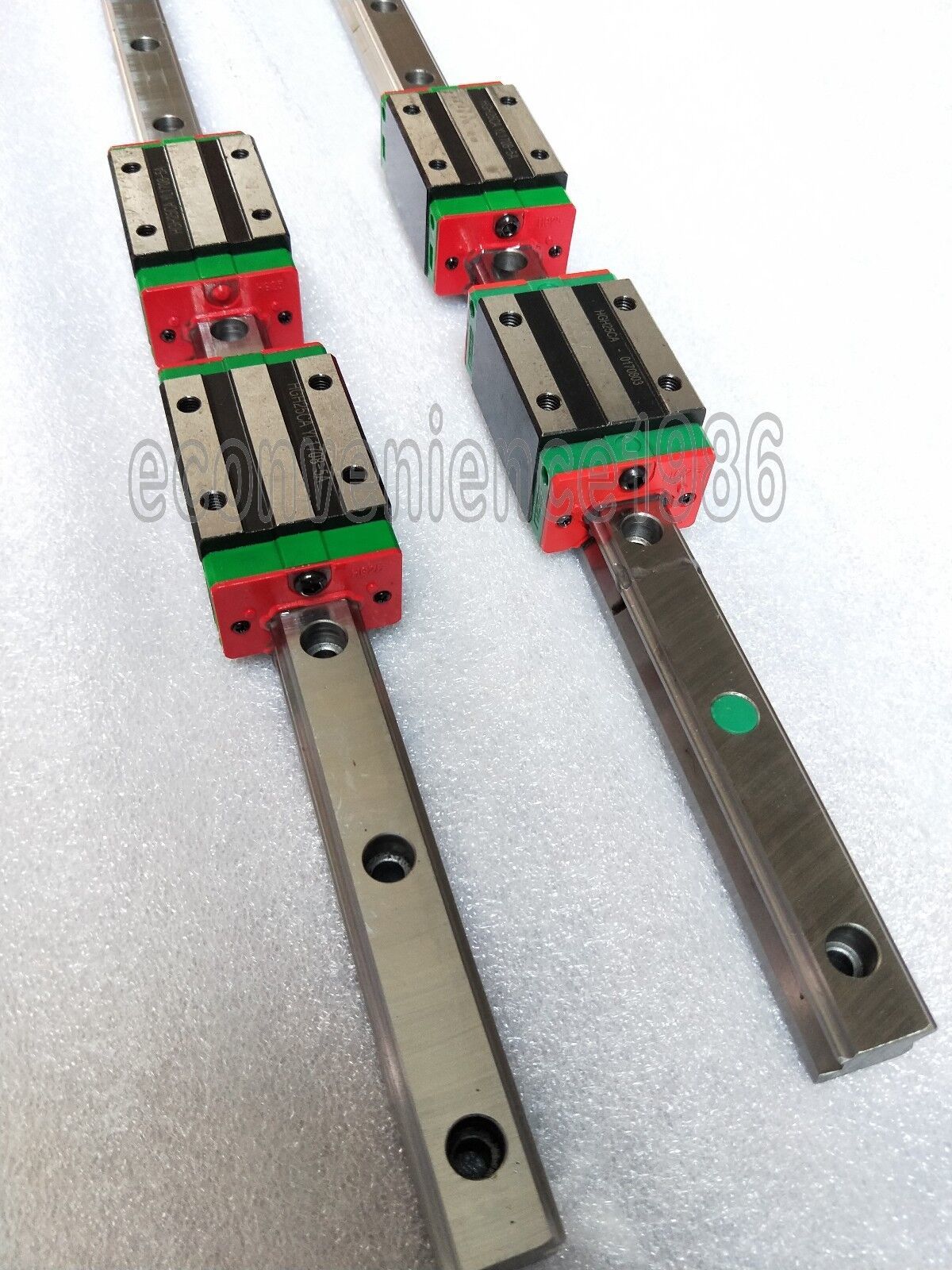 2 pcs HGR15-500mm Linear rail &amp; 4 pcs HGH15CA Block Carriage Bearing - $89.69