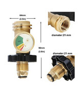 1 PC Propane Connector Gas to Pressure Reducing Valve Joint for BBQ Gas ... - $16.64 CAD