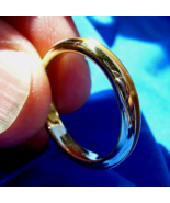 Vintage Tiffany &amp; co Wedding Band Designer 18k Gold Anniversary Bridal Ring - $2,750.25