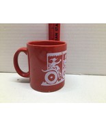 Vintage RARE WAECHTERSBACH West Germany Coffee Tea Mug Horses Red White - £13.93 GBP