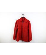 Vtg 50s 60s Streetwear Mens Medium Distressed Mackinaw Wool Shirt Jacket... - $234.60 CAD