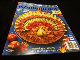Woman’s Day Magazine November 2021 Fancy Thanksgiving Food Boards - £7.19 GBP
