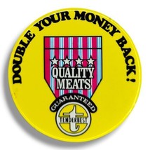 Vintage Tenderbest Quality Meats Grocery Store Pin Advertising Memorabilia  - £15.95 GBP