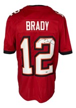 Tom Brady Signed Tampa Bay Buccaneers Red Nike Limited Football Jersey Fanatics - £1,823.54 GBP