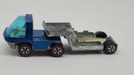 RARE B42 Mattel Hot Wheels Redline 1970 Blue Moving Van-The Heavyweights SEE PIC - £88.78 GBP