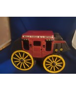 Wells Fargo Stagecoach Piggy Bank Plastic - $16.41 CAD