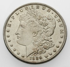 1889-O Plateado Morgan Dólar En Au Estado, Bonito Ojo Appeal - $222.73