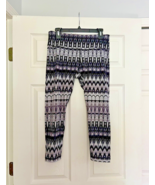 Women’s 90 Degree Black And Gray Cropped Leggings Size Medium - $3.96
