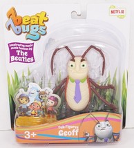 Geoff Beat Bugs Toy Figure - Poseable Character From Netflix Tv Animated Show - £4.77 GBP