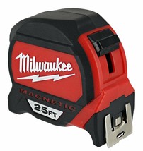 Milwaukee - 48-22-0325 - 25&#39; Magnetic Tape Measure - £27.93 GBP