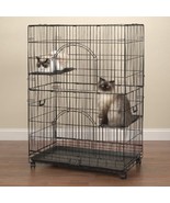 ProSelect Customizable Cat Cage  Safe and Durable Wire and Plastic Cage... - £208.27 GBP