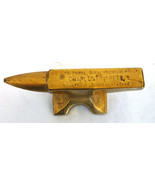 Vintage Charles Peel Wolverine Representative mini advertising anvil bra... - $685.42 MXN