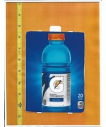 HVV Size Gatorade Cool Blue 20 oz BOTTLE Soda Vending Machine Flavor Strip - £2.25 GBP