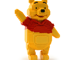 Winnie the Pooh Brick Sculpture (JEKCA Lego Brick) DIY Kit - $87.00