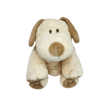 TY PLUFFIES 2002 PLOPPER TAN PUPPY DOG BROWN SEWN EYES STUFFED ANIMAL PL... - £66.53 GBP