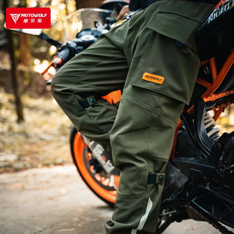 Motowolf Motorcycle Riding Pants Four Seasons For Men Women Touring Trou... - $129.24