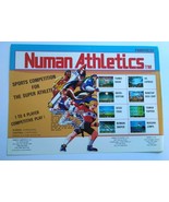 Numan Athletics Arcade FLYER Original 1993 Video Game Paper Art Vintage ... - £71.94 GBP