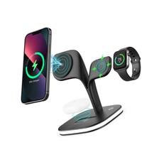 Magnetic Charging Station, EXW 5 in 1 Faster Mag-Safe Stand - $133.70