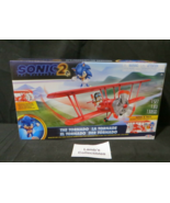 Sonic The Hedgehog 2 The Tornado Tails Airplane Set with Sonic &amp; Tails F... - £60.66 GBP