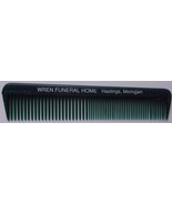 Vintage Unbreakable Wren Funeral Home Hastings MI Comb Giveaway - £2.23 GBP