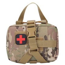  IFAK Molle Waist Pouch  EDC Bag Survival First Aid Kit Pouch Medical Camping Ba - £86.07 GBP
