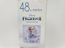 Disney 48 Pc Jigsaw Puzzle - New - Frozen II  Elsa &quot;Face Your Fear&quot; - £6.10 GBP