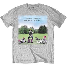 George Harrison Beatles All Things Must Pass Official Tee T-Shirt Mens Unisex - £25.10 GBP