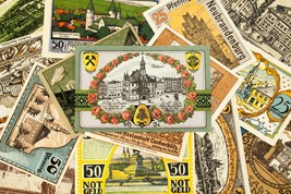 1920&#39;s Alemania Notgeld (Emergencia Dinero) 25pc - Ellrich A.H Laage ,Si... - $1,969.64 MXN