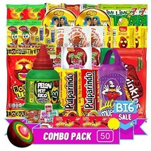 Las Posadas Mexican Candy Assortment 50 Counts – Mexican Candies – Spicy... - £26.38 GBP