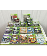 XBOX 360 Game Lot of 17 Games Total HALO, COD, BATTLEFIED, GUITAR HERO, ... - £78.82 GBP