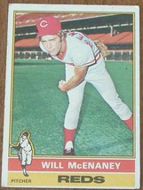 Will McEnaney, Reds,  1976  #362 Topps Baseball Card GDC - GREAT CARD - £3.13 GBP