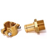 Central Boiler Outdoor Wood Boiler Brass Clamp Fittings For 1&quot; Pex Pipe ... - £11.42 GBP