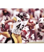 Troy Polamalu Signed Autographed Glossy 8x10 Photo - Pittsburgh Steelers - £62.94 GBP