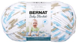 Bernat Baby Blanket Big Ball Yarn-Little Teal Dove. - £18.59 GBP