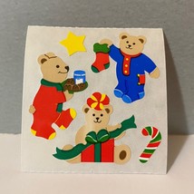 Vintage Sandylion Christmas Bears Sticker Mod - $4.99