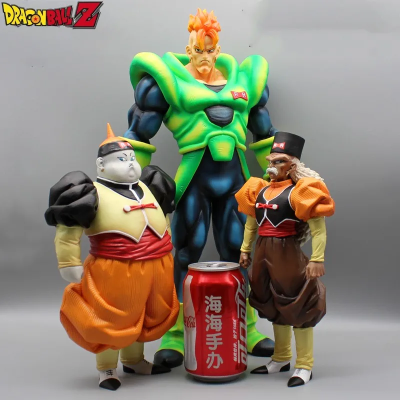 Dragon Ball Z Android 16 19 20 Anime Figure Ornaments Dr.gero Cell Ornaments - £36.24 GBP+