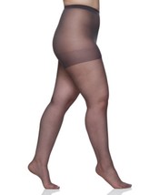 BERKSHIRE Womens Queen Plus Size Ultra Sheer Sandalfoot Pantyhose 4413 - £6.98 GBP