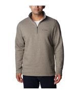 Columbia Men&#39;s Great Hart Mountain III Half Zip, Boulder Heather, XX-Large - $69.88
