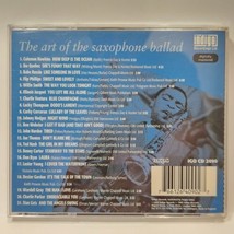 Various Artists : The Art Of The Saxophone Ballad CD Compilation 1998 - £15.25 GBP