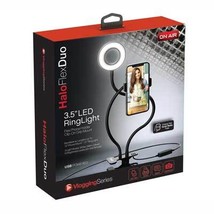 Tzumi - On Air Halo Flex Duo 3.5&quot; LED Ring Light  USB Powered Cell phone... - £10.38 GBP