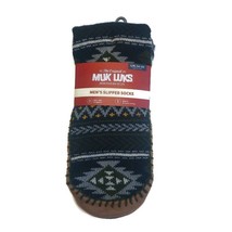 MUK LUKS Mens Slipper Socks Size L/XL Shoe Size 11/13 Green Warm Comfort... - $19.37