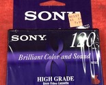 NEW Sony 8mm Video Cassette Tape High Grade 120 Minutes P6-120HG NTSC PA... - $8.86