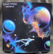 Star Trek Oversized Mouse Pad Based On Michael David Ward Painting 10.5”... - $16.82