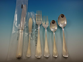 Mauriziano by Schiavon Italy Sterling Silver Flatware Set Dinner 66 Pcs New - £6,150.28 GBP