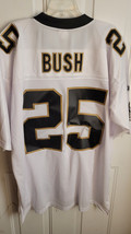 Reebok Premier NFL Jersey Saints Reggie Bush White Men&#39;s 2XL - $69.29