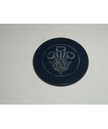 Vintage Poker Chip Fleur De Lis Early 1900&#39;s Clay or Clay Composite Bake... - $168.15 MXN