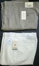 Greg Peters NWT Men&#39;s Pants 100% Worsted Wool, Custom Hem Length Size:33 - 38 - £10.14 GBP
