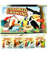 6 GROWING BIRDS flying grow bird toy science bulk lot expanding novelty ... - $6.64